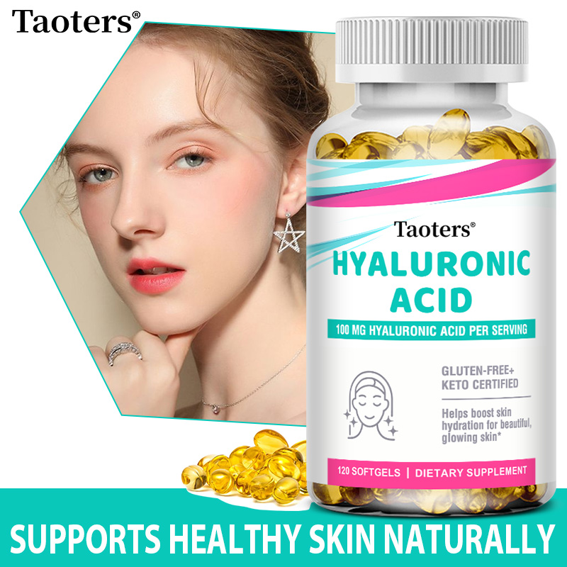 Vitamin C Powder - Capsules de collagène avec acide hyaluronique