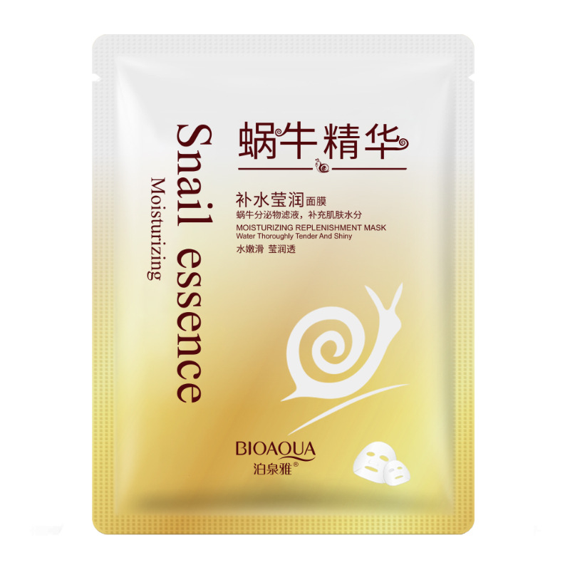 Skincare Bioaqua - 1 pièces BIOAQUA escargot masque Facial