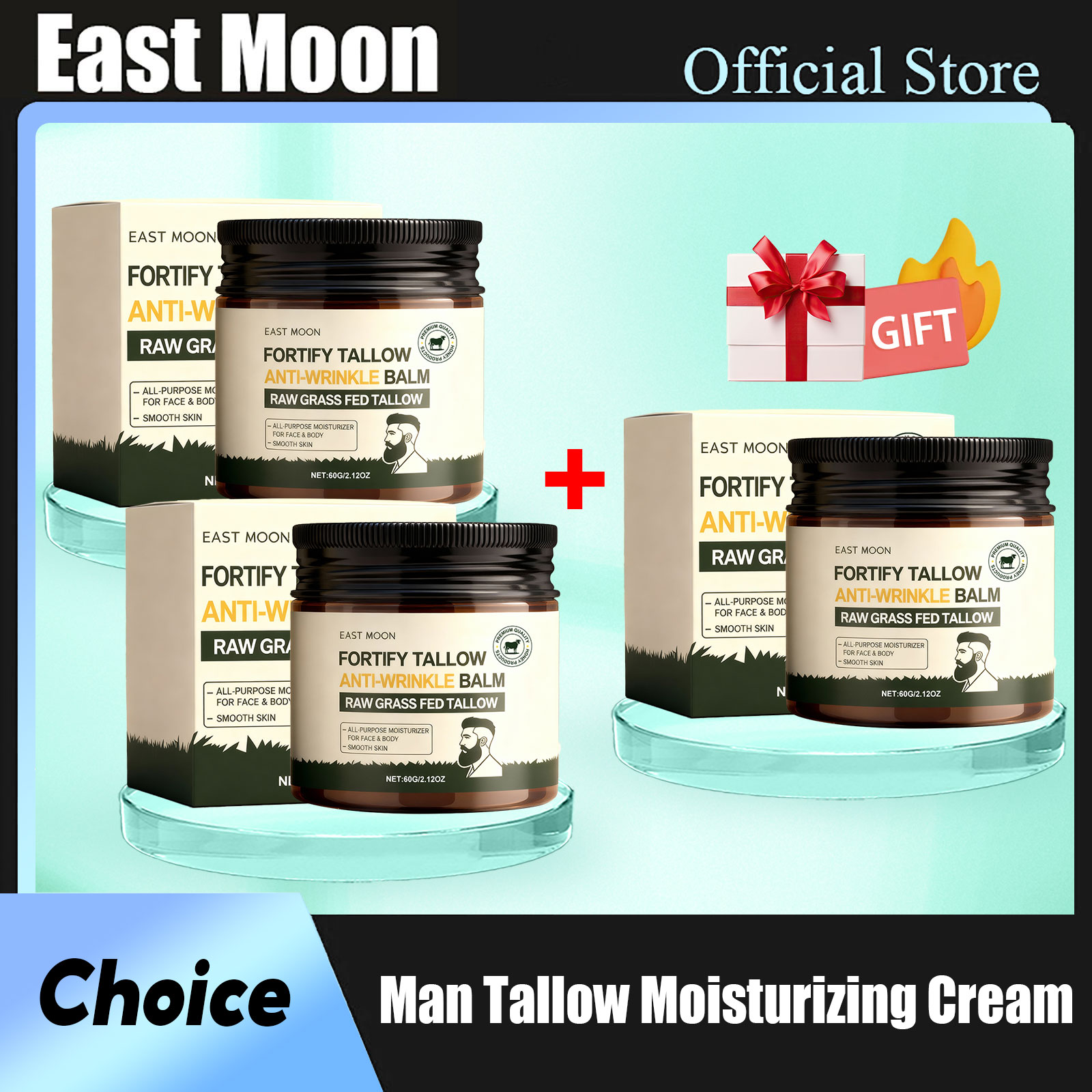 Skincare Glow Glowing - Crème hydratante intense East Moon Face