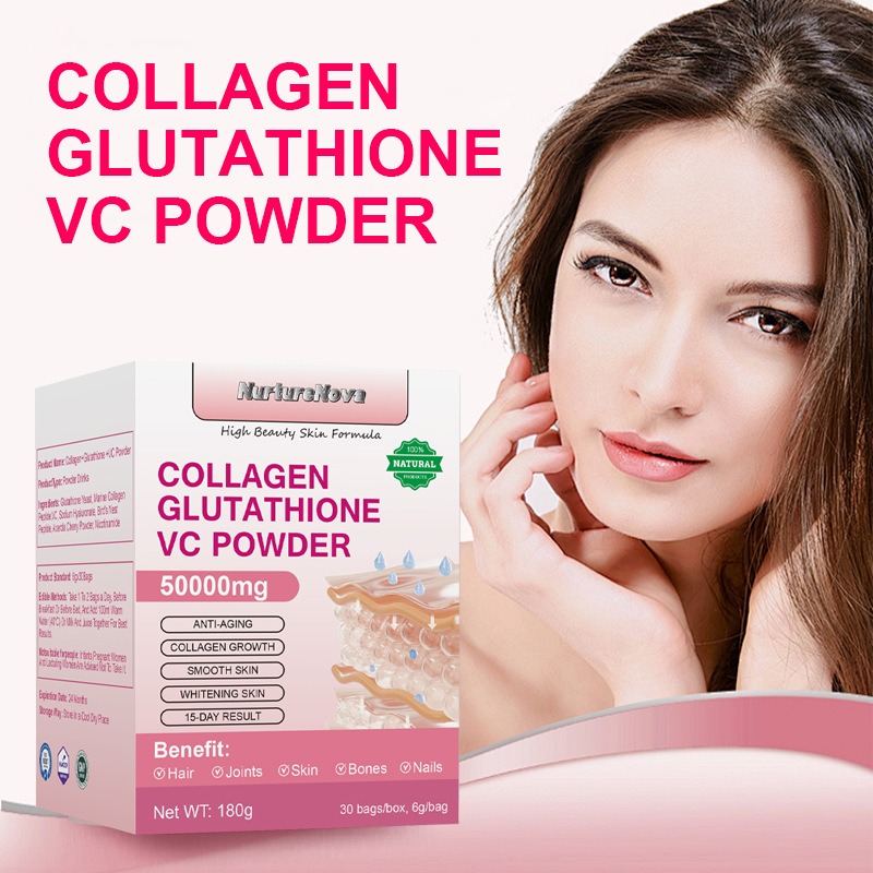 Vitamin C Powder - Poudre de collagène glutathion VC, formule