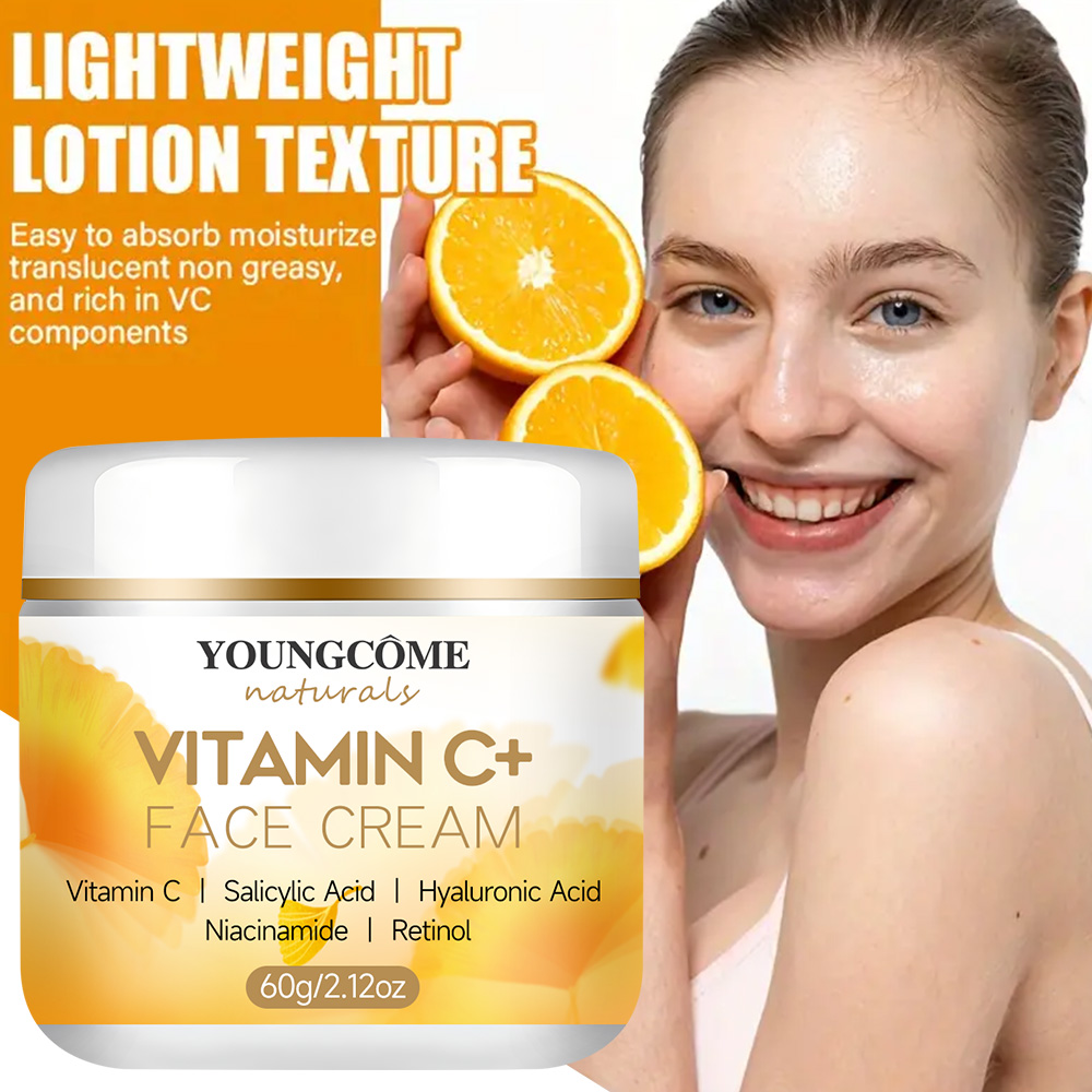Skincare Glad2Glow - Crème Visage Vitamine C YOUNGCOMEN au
