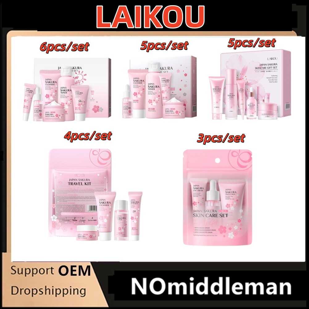 Skincare Glad2Glow - Sakura ensembles de soins de la