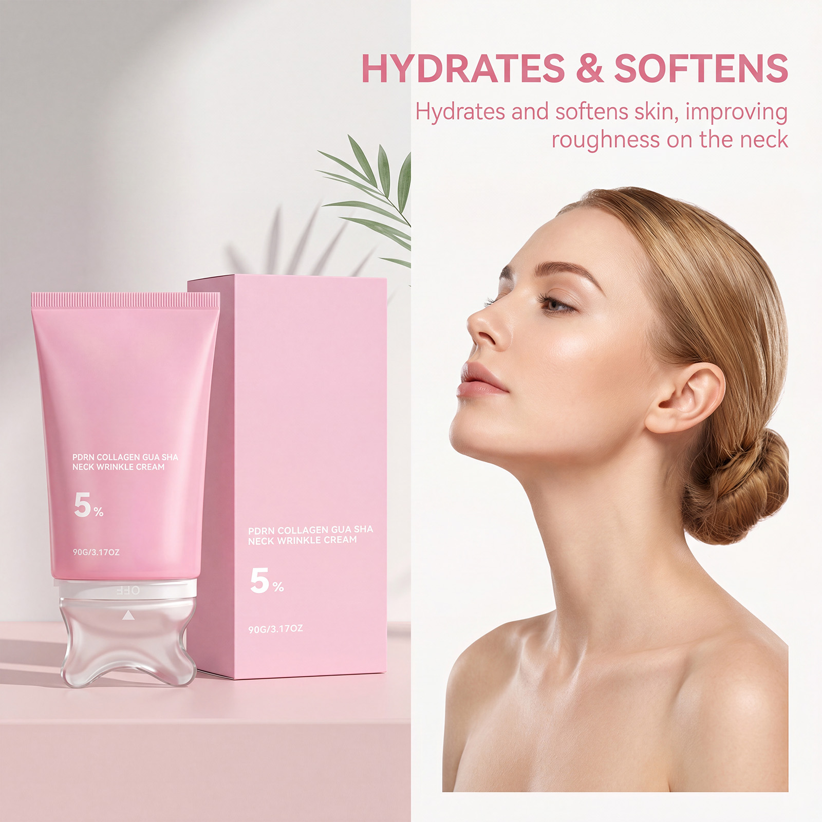 Skincare Glad2Glow - Crème de massage au collagène pour
