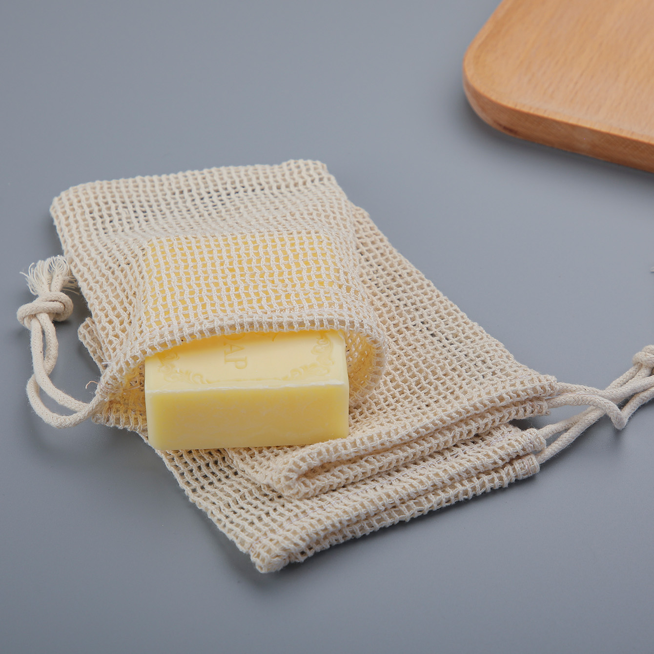 Skincare Oily Skin - Sac à savon en coton naturel,
