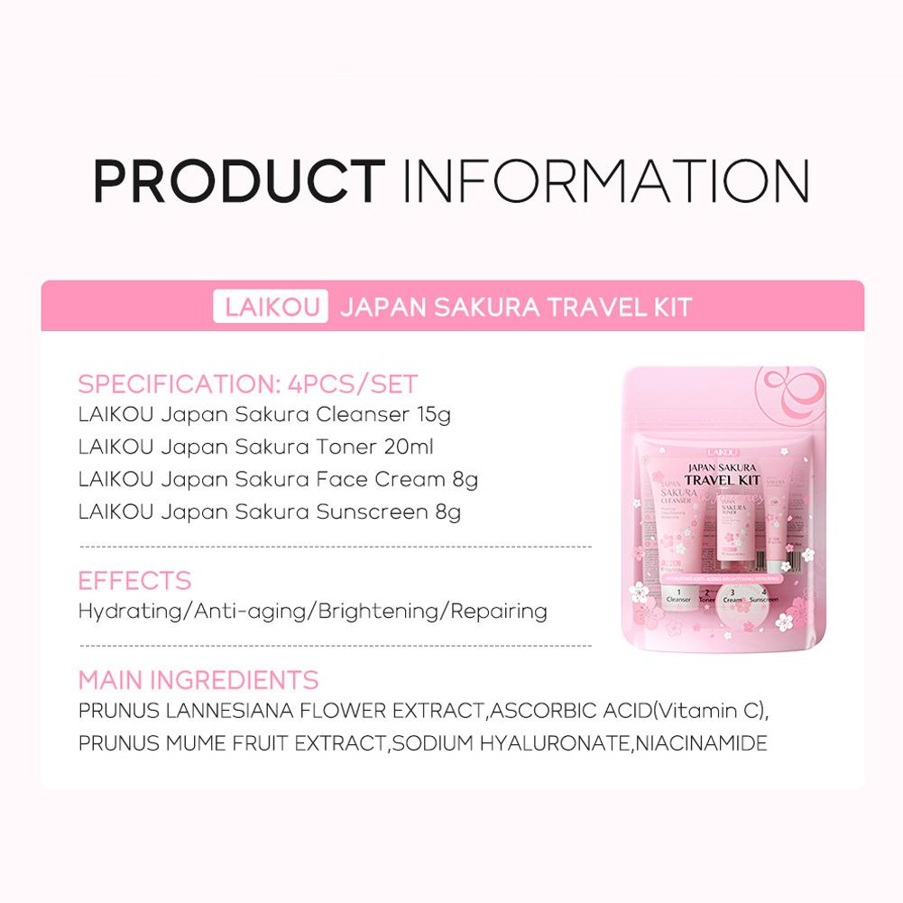 4/5/6 pièces/ensemble Sakura s - Skincare Glad2Glow avis et prix