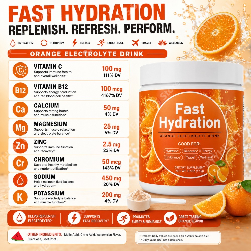 Poudre de boisson électrolytiq - Vitamin C Powder avis et prix