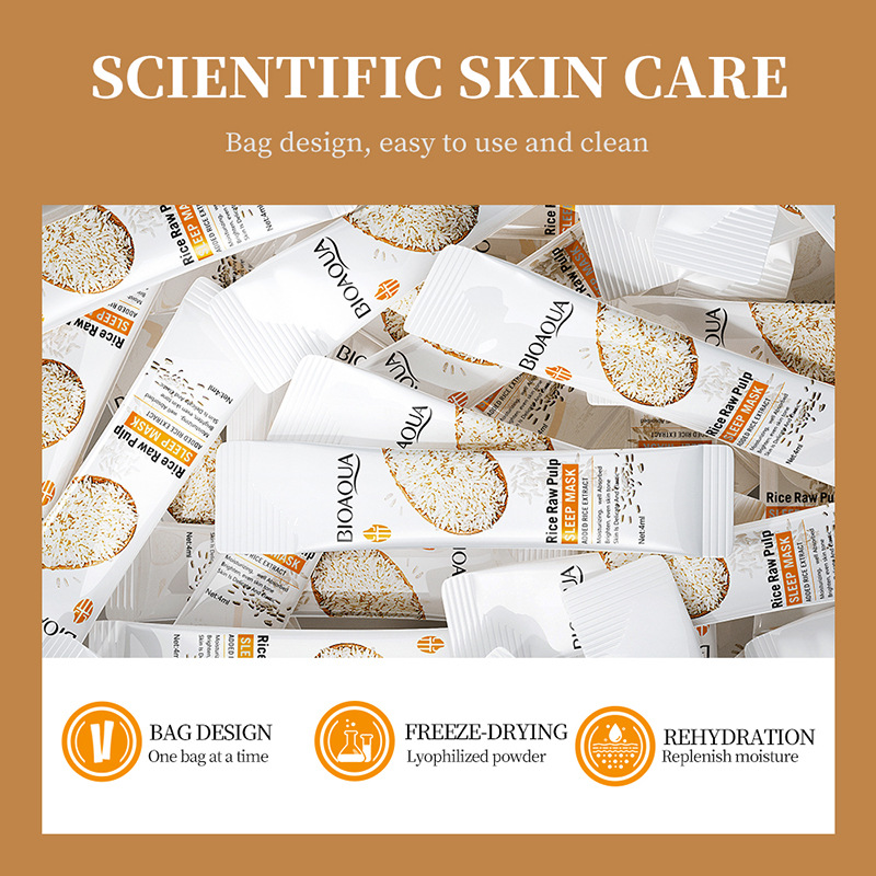 Masques faciaux de nuit BIOAQU - Skincare Bioaqua avis et prix
