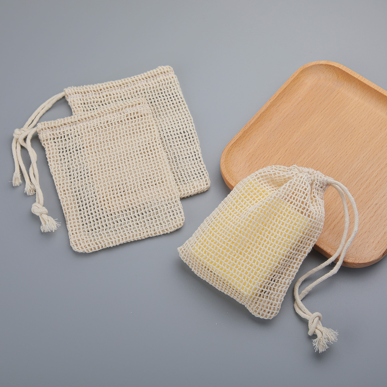 Sac à savon en coton naturel,  - Skincare Oily Skin avis et prix