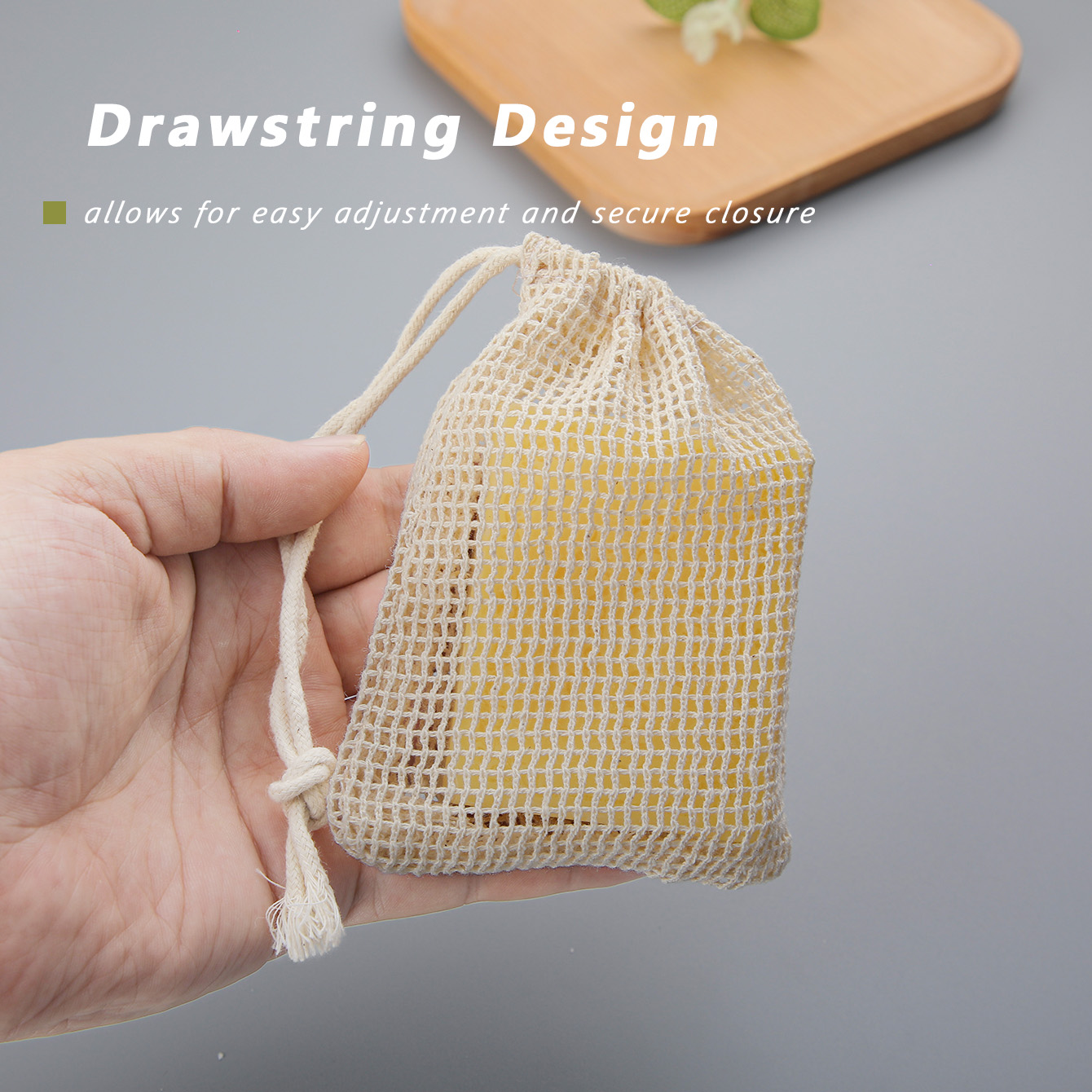 Sac à savon en coton naturel,  - Skincare Oily Skin avis et prix